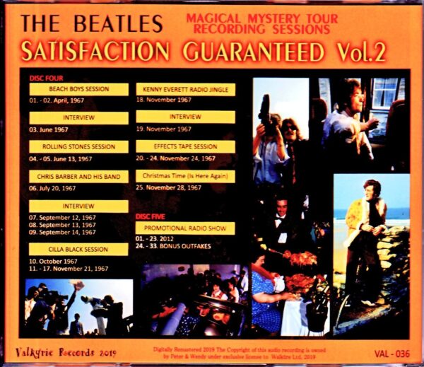 Beatles/Magical Mystery Tour Recording Sessions Vol.2-2 - Image 2