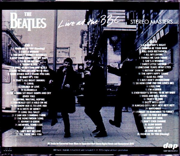 Beatles/Live at the BBC Stereo Masters - Image 2