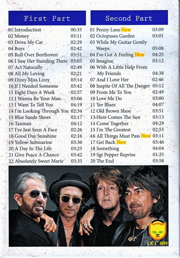 Beatles/Contains Previously Unreleased Tracks 41 Solo Live - Image 2