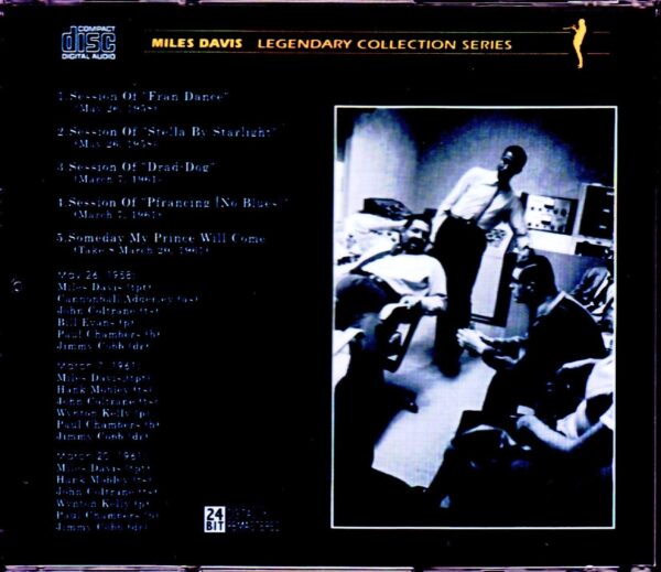Miles Davis,John Coltrane,Bill Evans,Hank Mobley/NY,USA 1958 Studio Sessions & more - Image 2