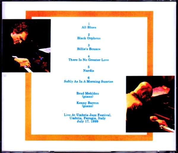 Brad Mehldau,Kenny Barron/Italy 1999 - Image 2