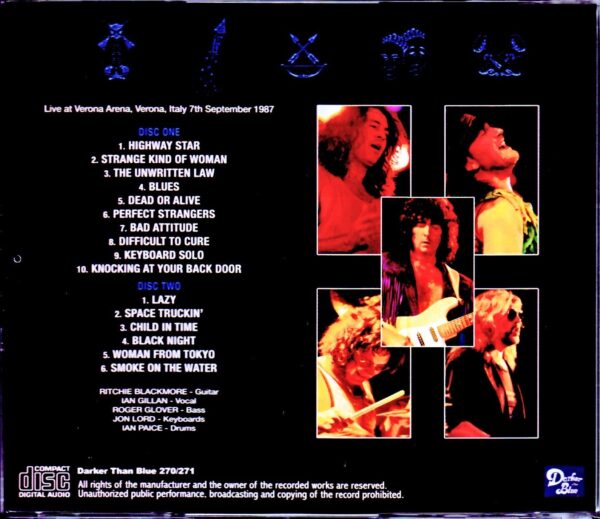Deep Purple/Italy 1987 Remastered - Image 2