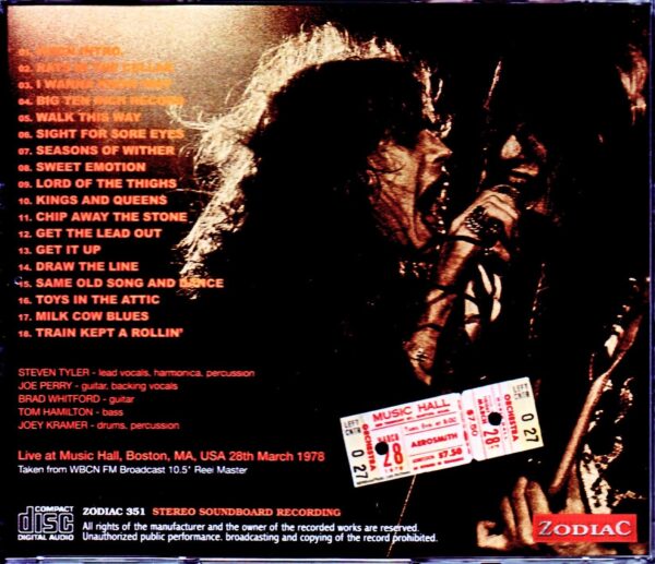 Aerosmith/MA, USA 1978 Remastered - Image 2