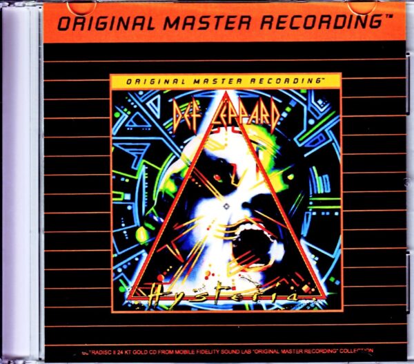Def Leppard/Hysteria Original US Mobile Fidelity Sound Lab