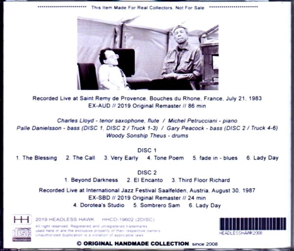 Charles Lloyd Quartet,Michel Petrucciani/France 1983 & more - Image 2