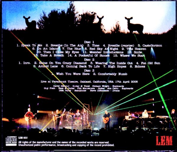 David Gilmour/CA,USA 2006 2Source Mix - Image 2