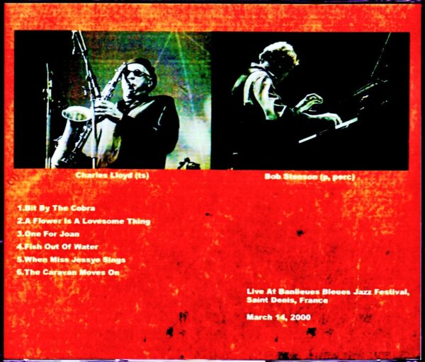 Charles Lloyd,Bob Stenson/France 2000 - Image 2