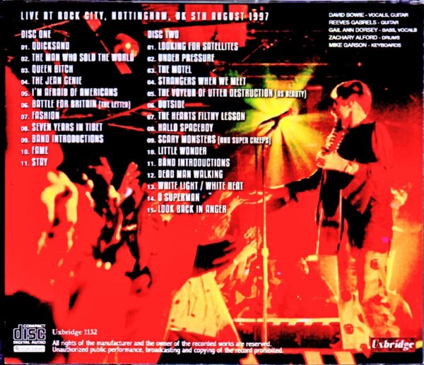 David Bowie/UK 1997 - Image 2