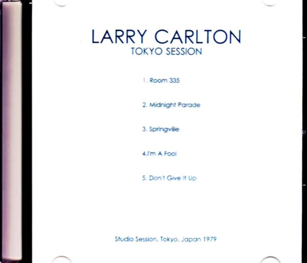 Larry Carlton/Tokyo,Japan Studio Session 1979 - Image 2