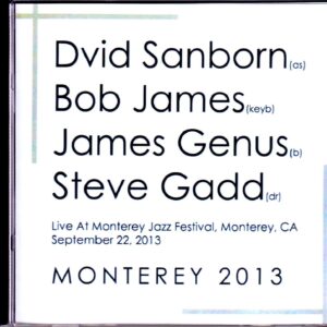 David Sanborn,Bob James/Canada 2013