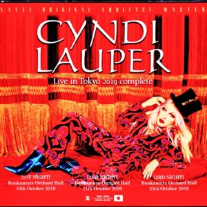 Cyndi Lauper/Tokyo,Japan 2019 3 Days Complete
