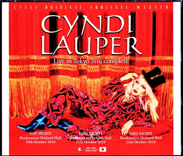 Cyndi Lauper/Tokyo,Japan 2019 3 Days Complete