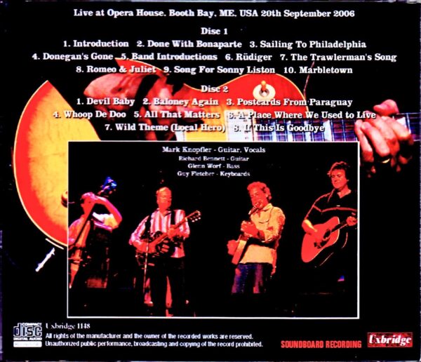 Mark Knopfler/ME, USA 2006 - Image 2