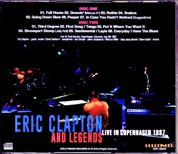 Eric Clapton/Denmark 1997 - Image 2