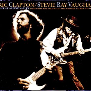 Eric Clapton,Stevie Ray Vaughan/WI,USA 1990