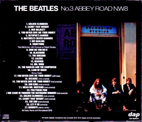 Beatles/No.3 Abbey Road N.W.8 Stereo Remaster Edition - Image 2