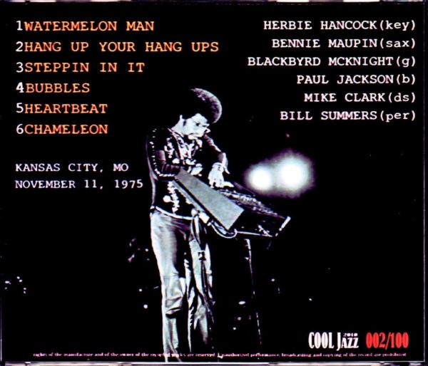 Herbie Hancock and the Headhunters/MO, USA 1975 - Image 2