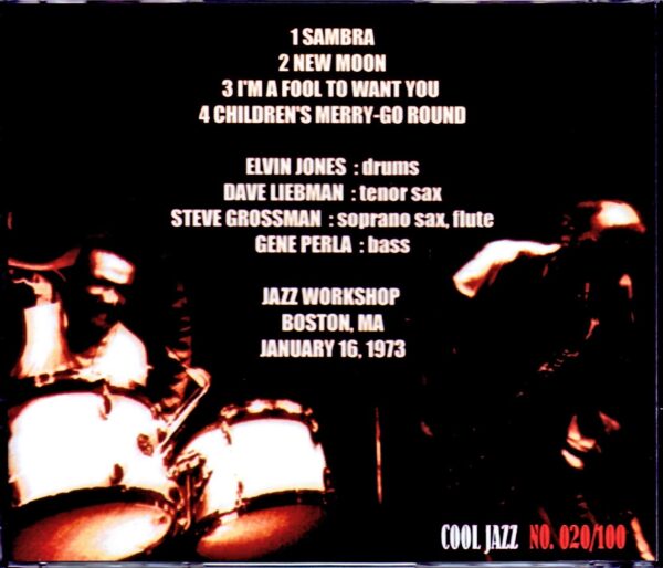 Elvin Jones Quartet, Dave Liebman/MA, USA 1973 - Image 2