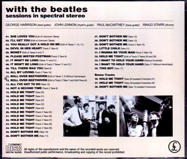 Beatles/With the Beatles Sessions in Spectral Stereo - Image 2