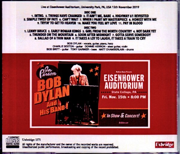 Bob Dylan/PA, USA 2019 - Image 2