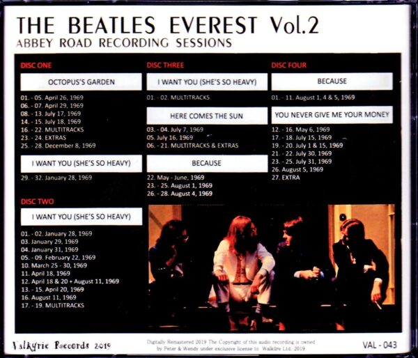 Beatles/Abbey Road Recording Sessions Vol.2 – 1 - Image 2
