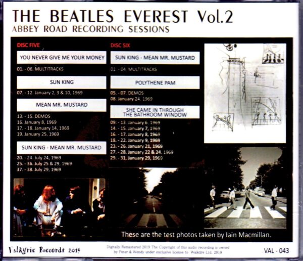 Beatles/Abbey Road Recording Sessions Vol.2 – 2 - Image 2