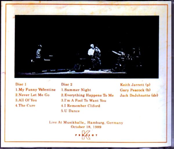 Keith Jarrett Trio/Germany 1989 - Image 2