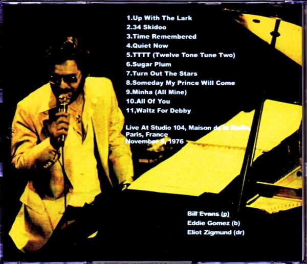 Bill Evans Trio/France 1976 Complete - Image 2