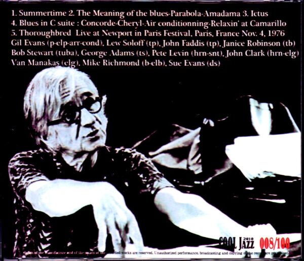 Gil Evans Orchestra/France 1976 - Image 2