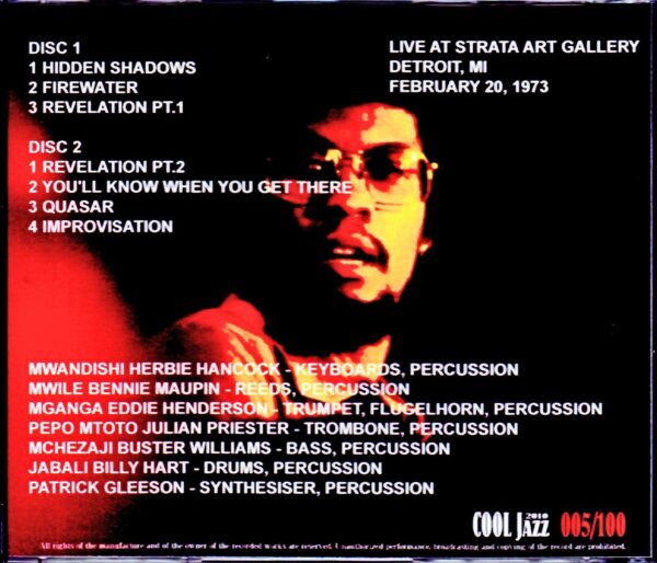 Herbie Hancock Headhunters/MI, USA 1973 - Image 2
