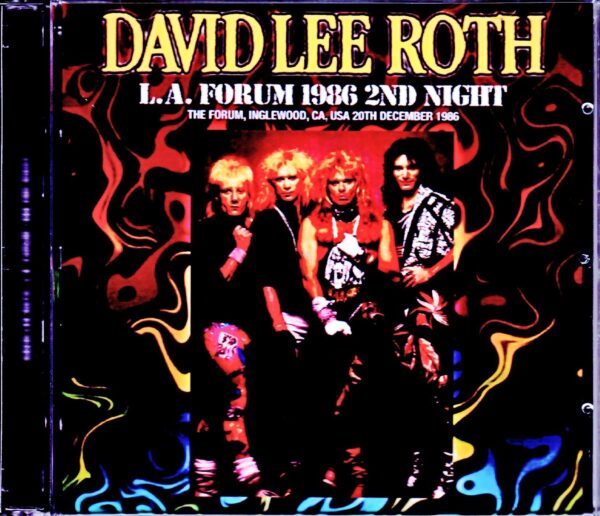 David Lee Roth/CA,USA 12.20.1986
