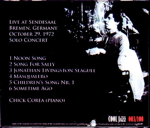 Chick Corea/Germany 1972 - Image 3
