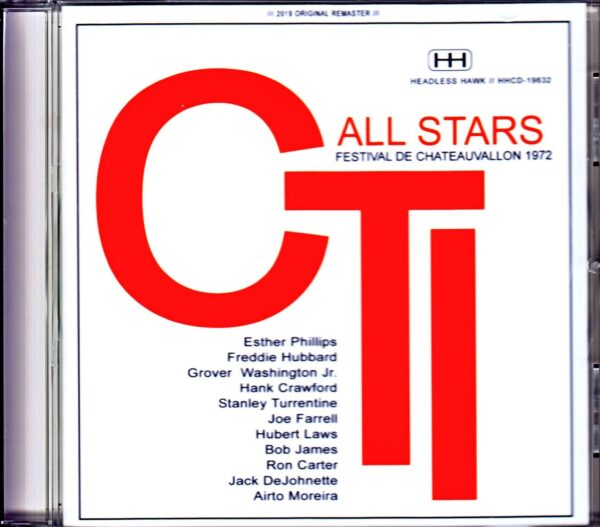 CTI All Stars Esther Phillips,Freddie Hubbard,Grover Washington Jr.,Stanley Turrentine,Bob James/France 1972