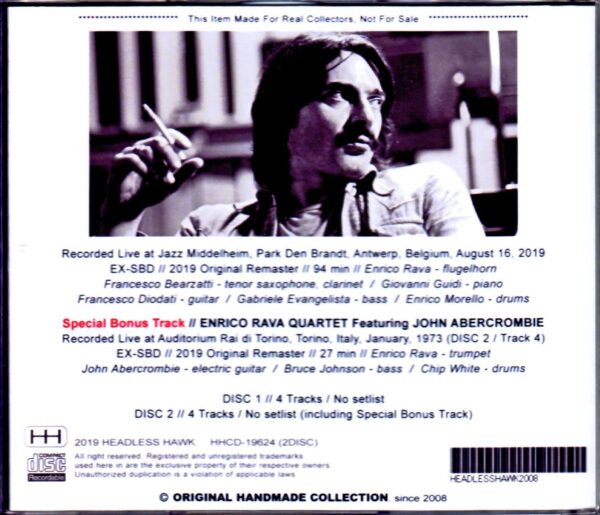 Enrico Rava,John Abarcrombie/Belgium 2019 & more - Image 2