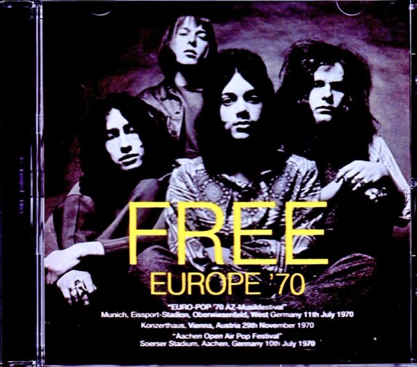 Free/Europe Tour Collection 1970