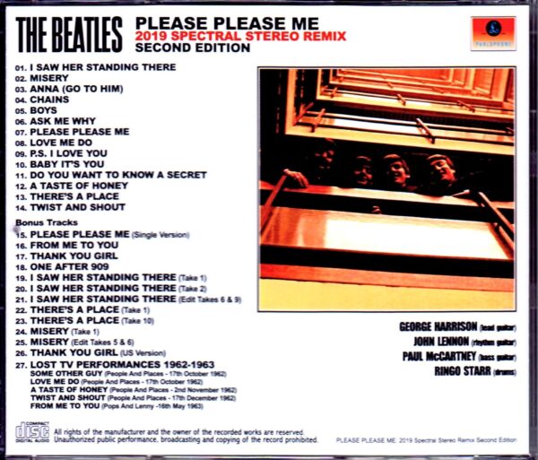 Beatles/Please Please Me 2019 Special Stereo Remix 2nd Edition - Image 2