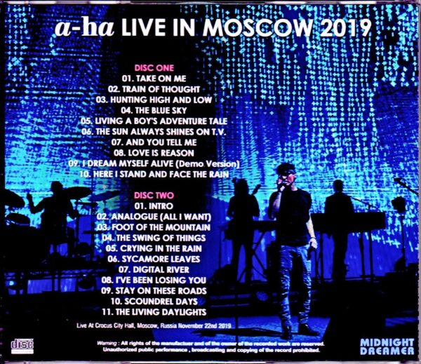 a-ha/Russia 2019 - Image 2