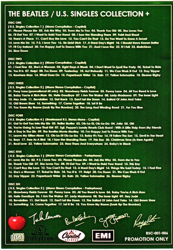Beatles/The U.S. Singles Collection - Image 2