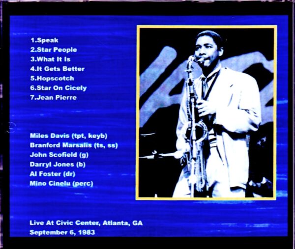 Miles David, John Scofield, Branford Marsalis/GA, USA 1983 - Image 2