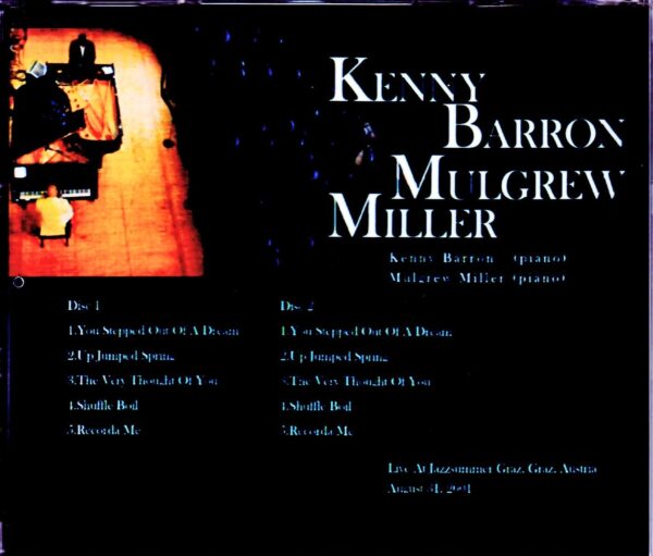 Kenny Barron,Mulgrew Miller/Austria 2001 - Image 2