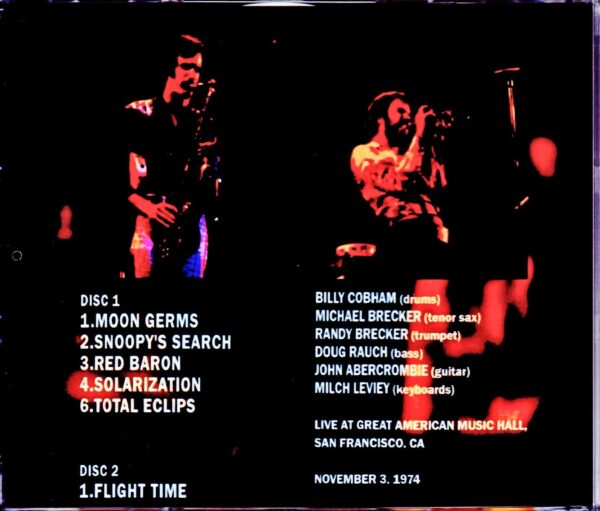 Billy Cobham/CA,USA 1974 - Image 2