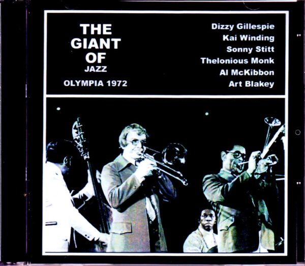 Giant of Jazz Art Blakey,Dizzy Gillespie,Thelonious Monk/France 1972