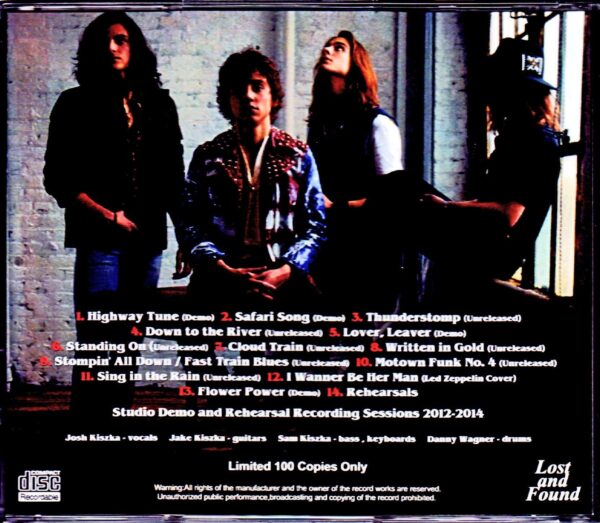 Greta Van Fleet/Studio Demo and Rehearsal Recording Session 2012-2014 - Image 2