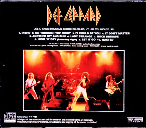 Def Leppard/NY, USA 1981 - Image 2