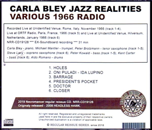 Carla Bley/Italy 1966 & more - Image 2