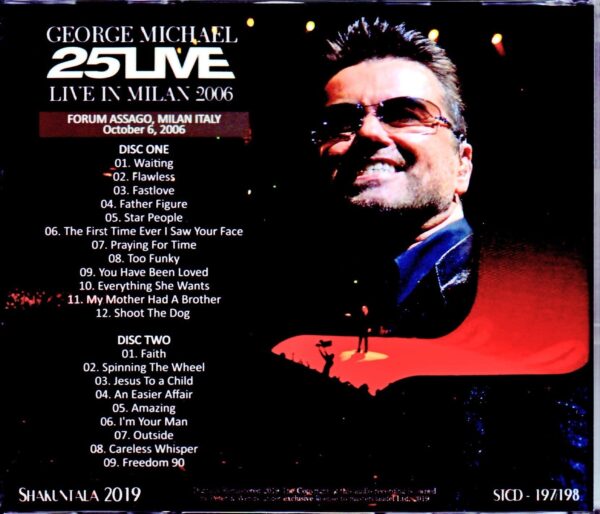 George Michael/Italy 2006 - Image 2