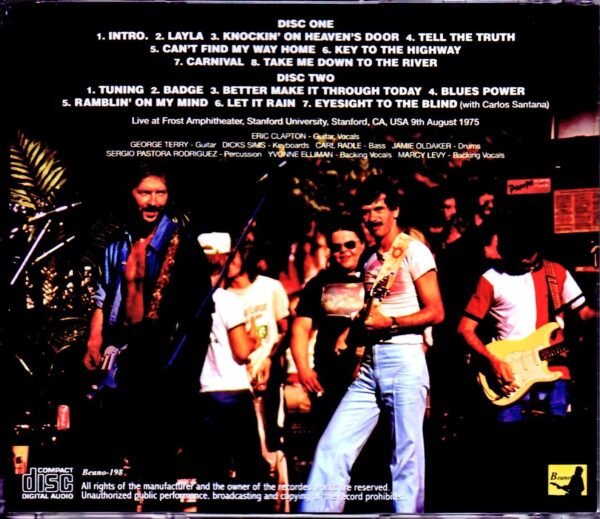Eric Clapton/CA,USA 4.9.1975 Remaster - Image 2