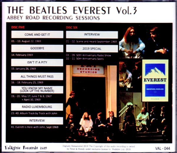 Beatles/Abbey Road Recording Sessions Vol.3-2 - Image 2