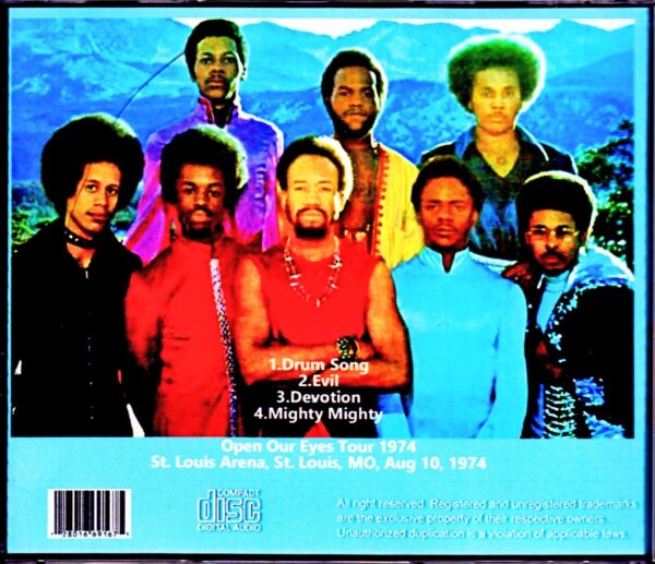 Earth, Wind & Fire/MO, USA 1974 - Image 2