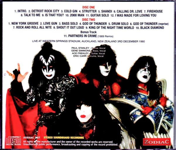 Kiss/New Zealand 1980 - Image 2